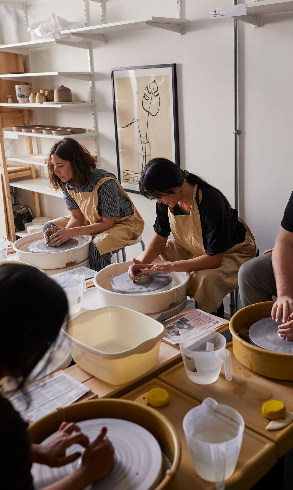 Pottery Class: Wheel Throwing Taster class in Hackney Wick, London ...