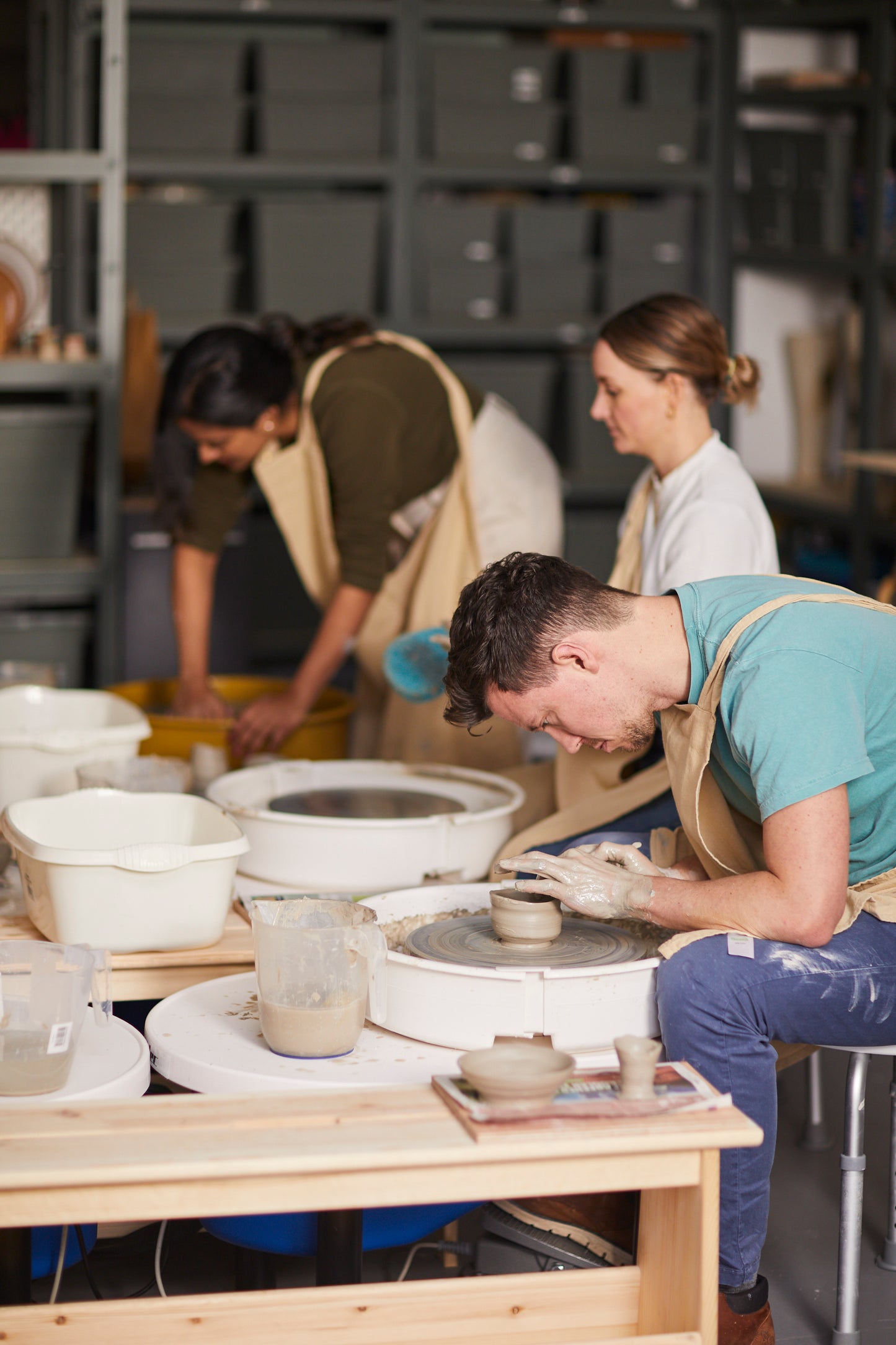 Pottery Class: Wheel Throwing