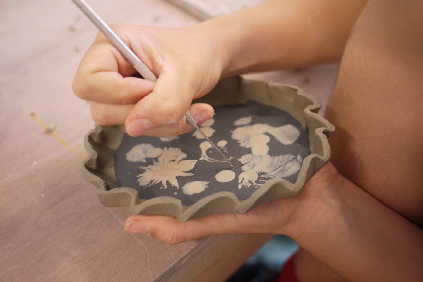 Pottery Class: Sgraffito - Traditional Plate Decoration
