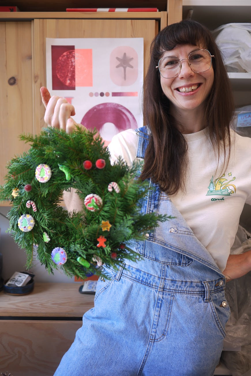 Pottery Workshop: Christmas Ornament & Wreath Making Workshop