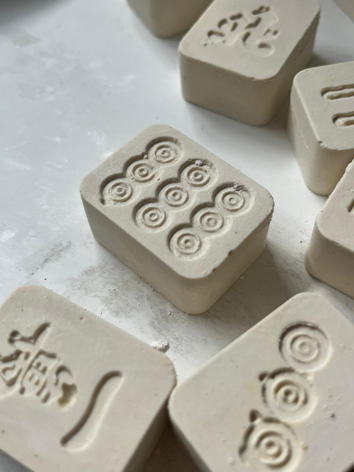 Pottery Workshop: Made By Many X Cone 8 Ceramics Mahjong Social & Ceramic Mahjong Tile Making